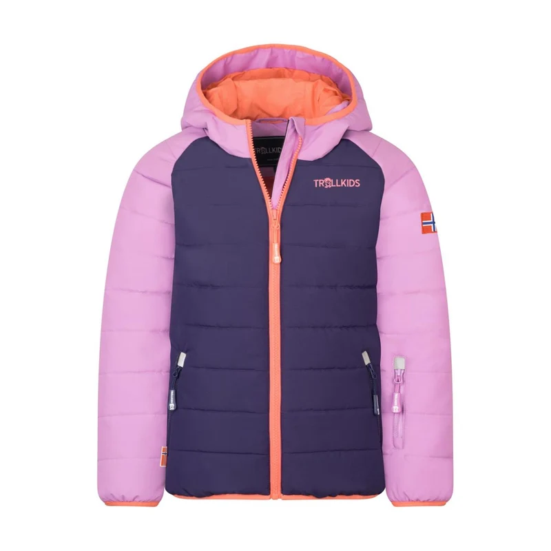 Trollkids Kids Hafjell Snow Jacket PRO deep violet Kinder
