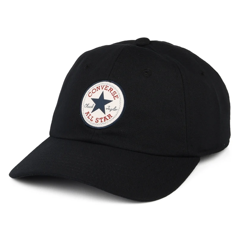 Converse Chuck Taylor All Star Patch Baseball Cap - Schwarz