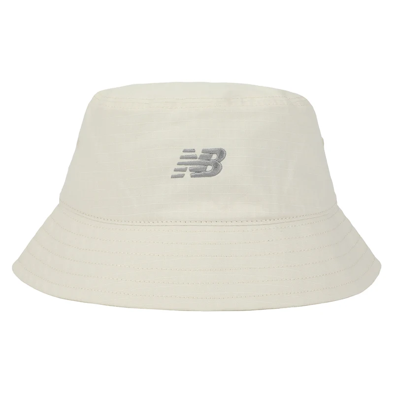 New Balance Flying NB Ripstop Fischerhut aus Baumwolle - Cremeweiß