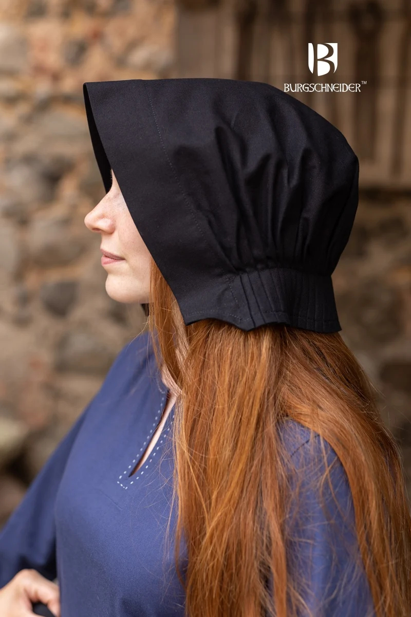 Haube Helga - Schwarz