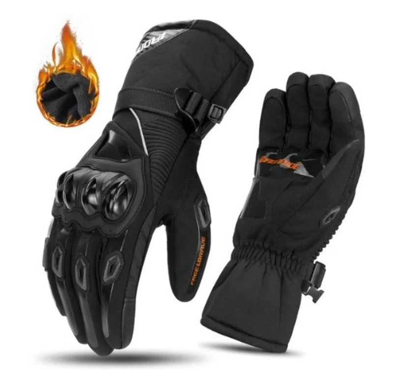 Wasserdichte Motorrad-Winterhandschuhe – ShieldRide Frostschutz