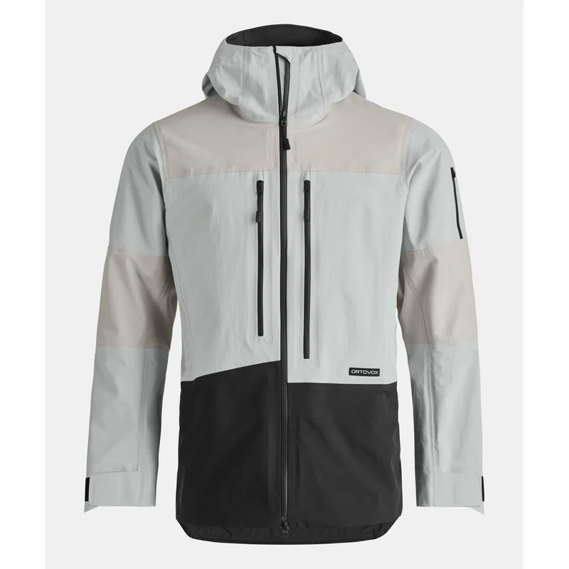 Ortovox Ravine Free 3L Jacket Men grey ice