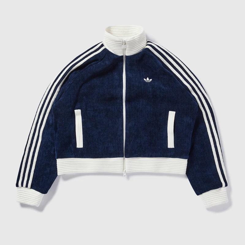adidas Originals Damen Velour Knit Trainingstop