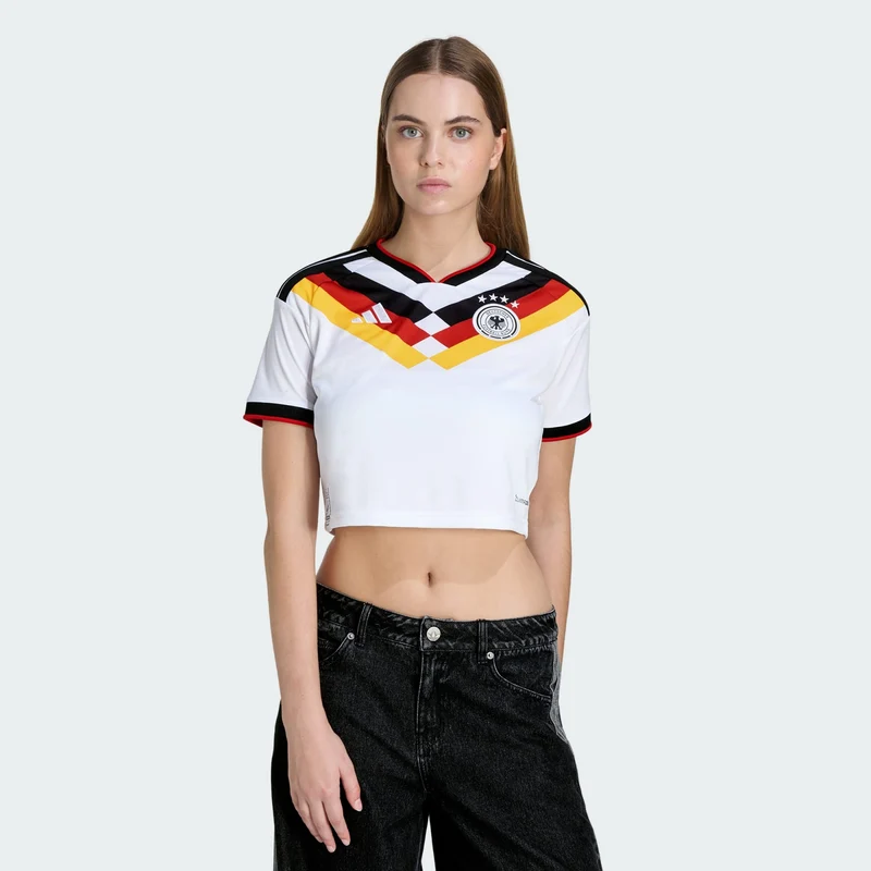 adidas Women Germany 26 Home Cropped Jersey