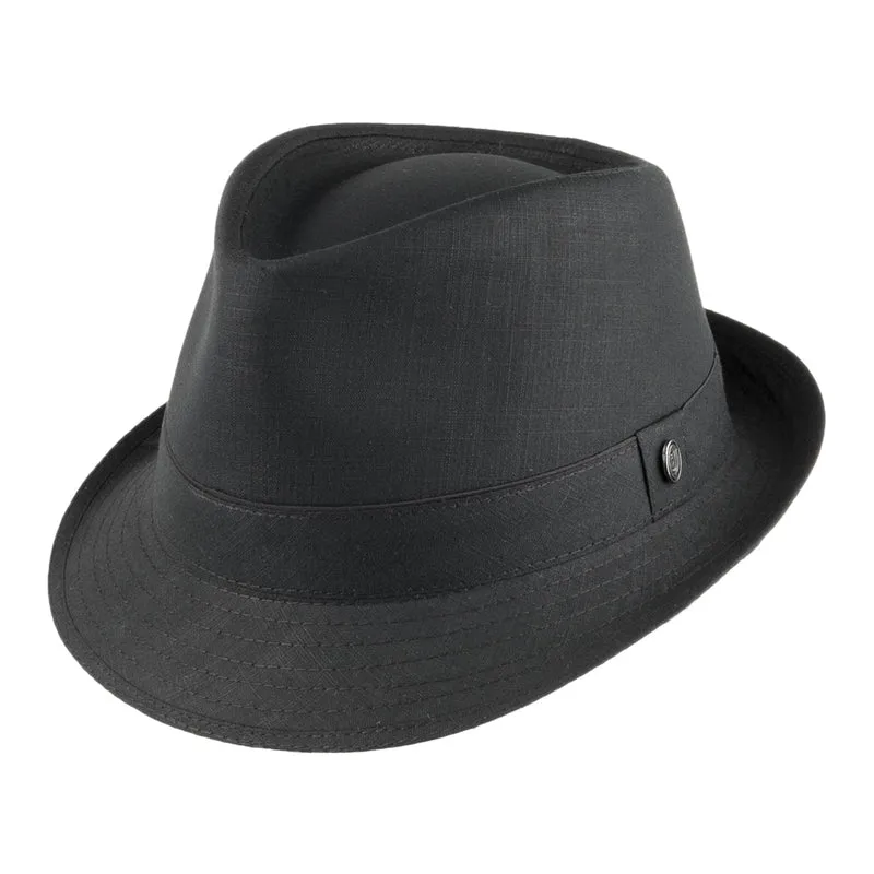 Jaxon & James Trilby Hut aus Baumwolle Schwarz Großhandel