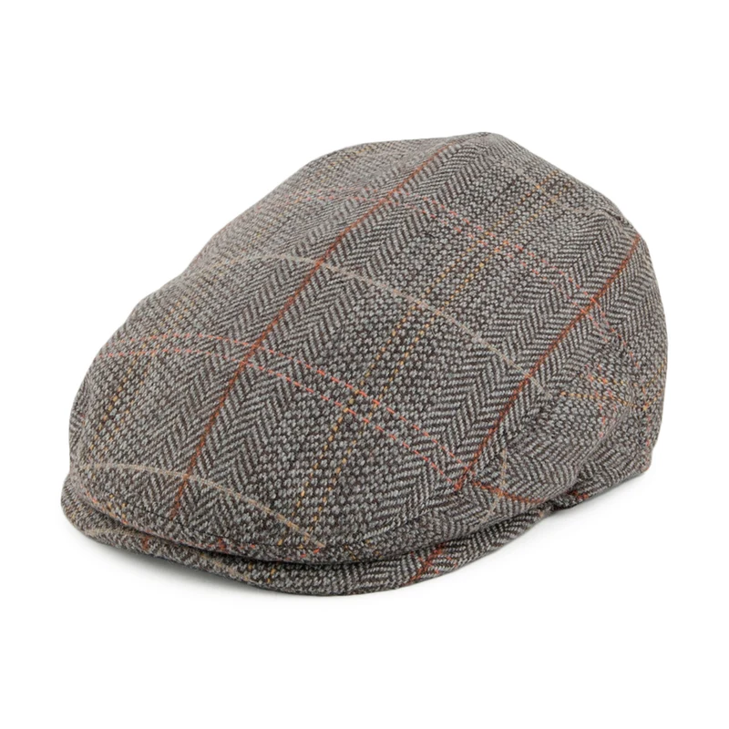 Jaxon & James Baby Tweed Schiebermütze Braun-Grau Großhandel