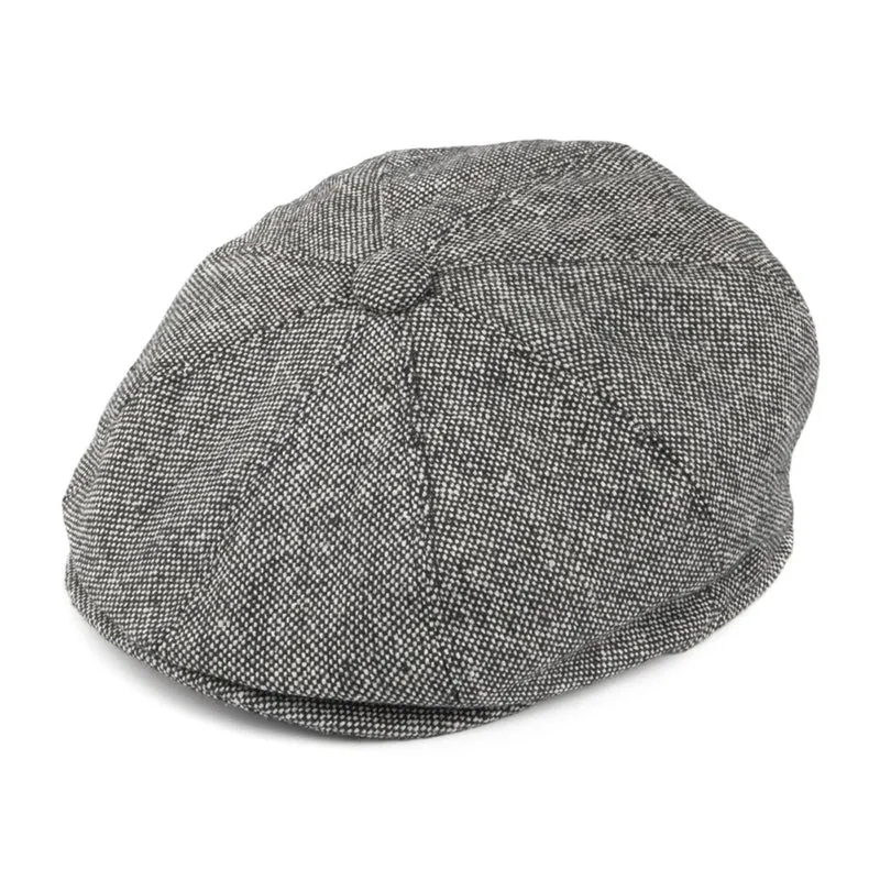 Jaxon & James Marl Tweed Ballonmütze - Schwarz Großhandel