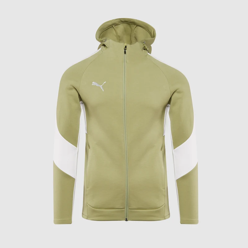 Puma teamEVOSTRIPE 25 Slim Jacke mit Kapuze