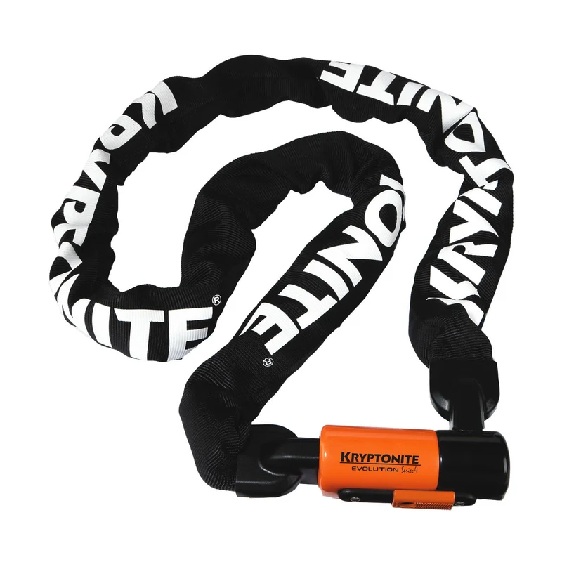 Evolution Series 4 1016 Integrated Chain Bike Lock Sold Secure Gold