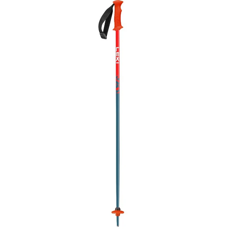 Leki Rider petrol-bright red-white