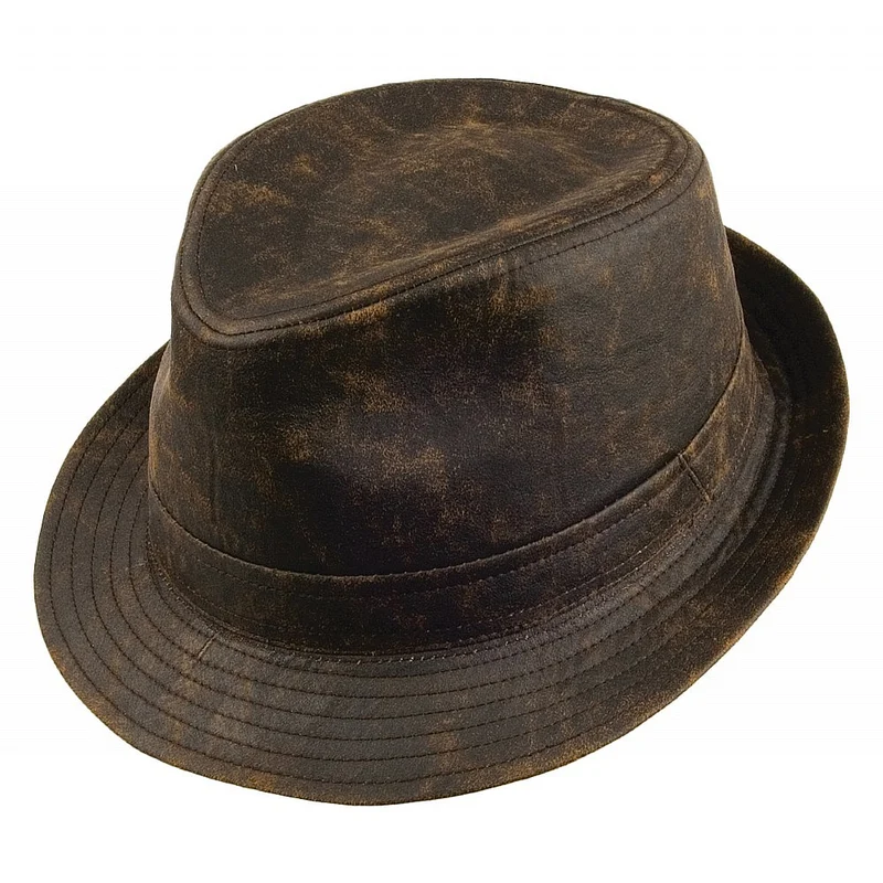 Jaxon & James verwitterter Trilby Braun Großhandel