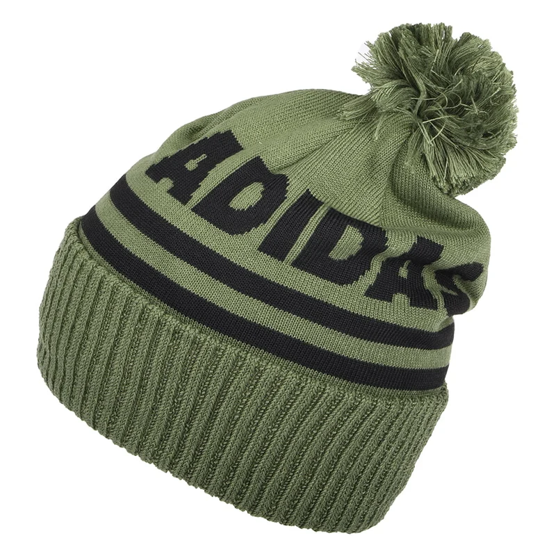 Adidas Font Bommelmütze - Olivgrün