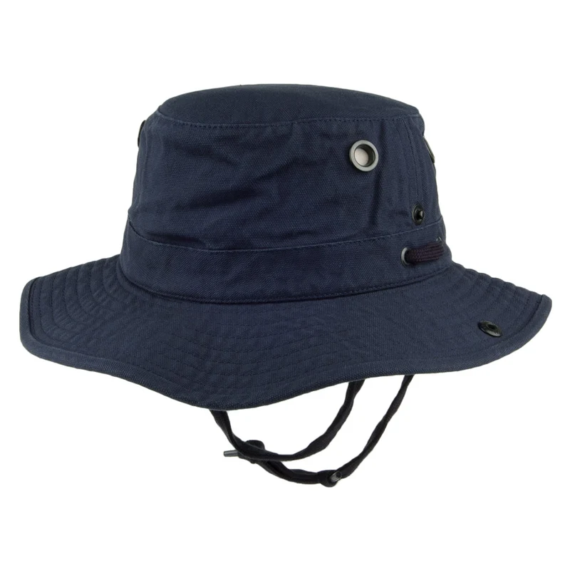 Tilley T3 Wanderer Packbarer Sonnenhut - Marineblau