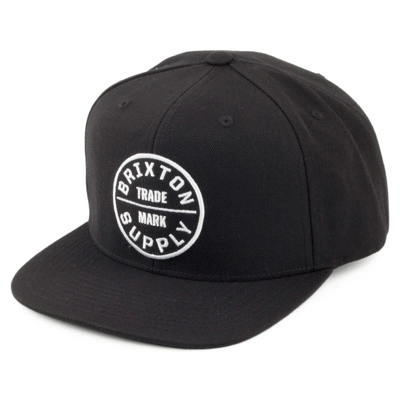 Brixton Oath III Snapback Cap - Schwarz