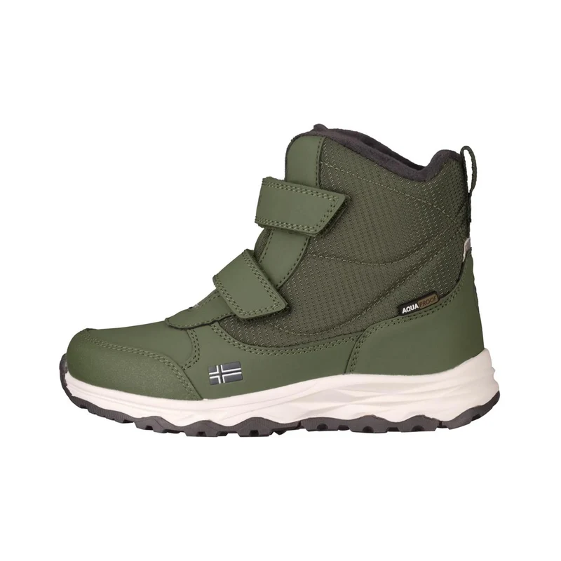 Trollkids Kids Hafjell Winter Boots moss