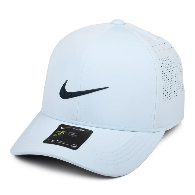 Nike Golf Aerobill Perforated Classic 99 Baseball Cap - Hellblau