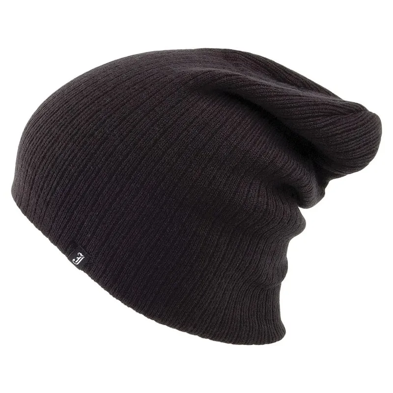 Jaxon & James Oversized Beanie Mütze Rkbknit - Schwarz