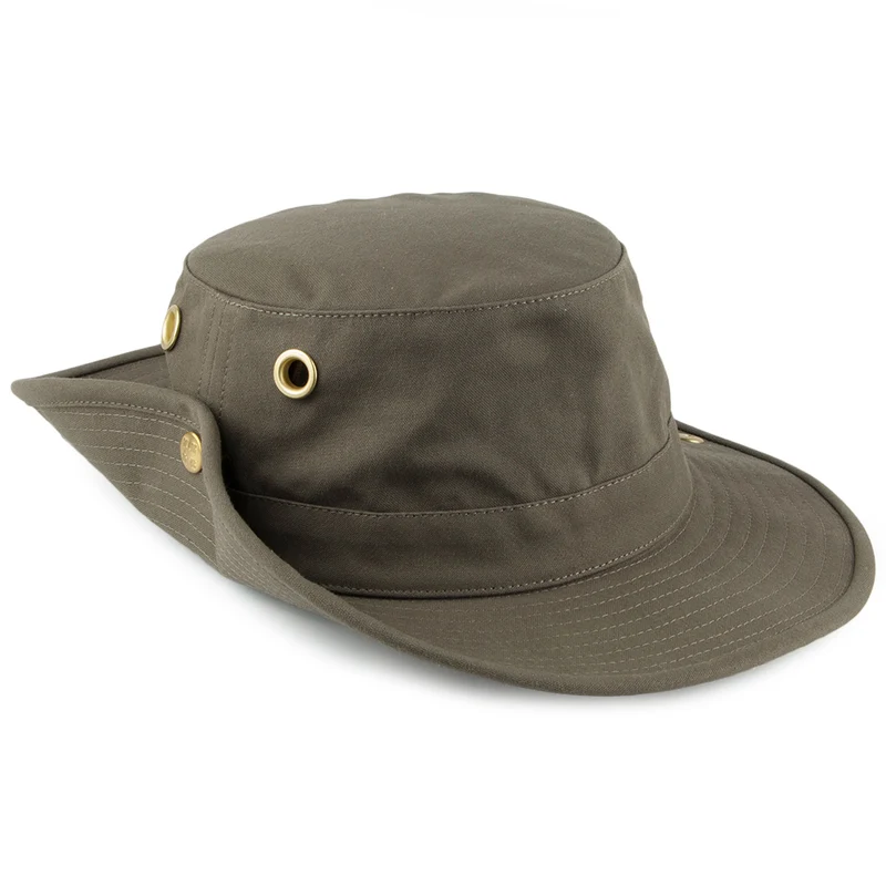 Tilley Classic T3 Knautschbarer Sonnenhut - Olivgrün