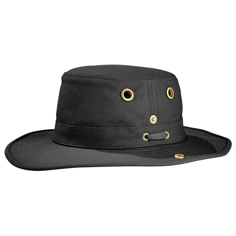 Tilley Classic T3 Knautschbarer Sonnenhut - Schwarz