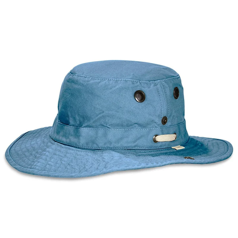 Tilley T3 Wanderer Packbarer Sonnenhut - Blau
