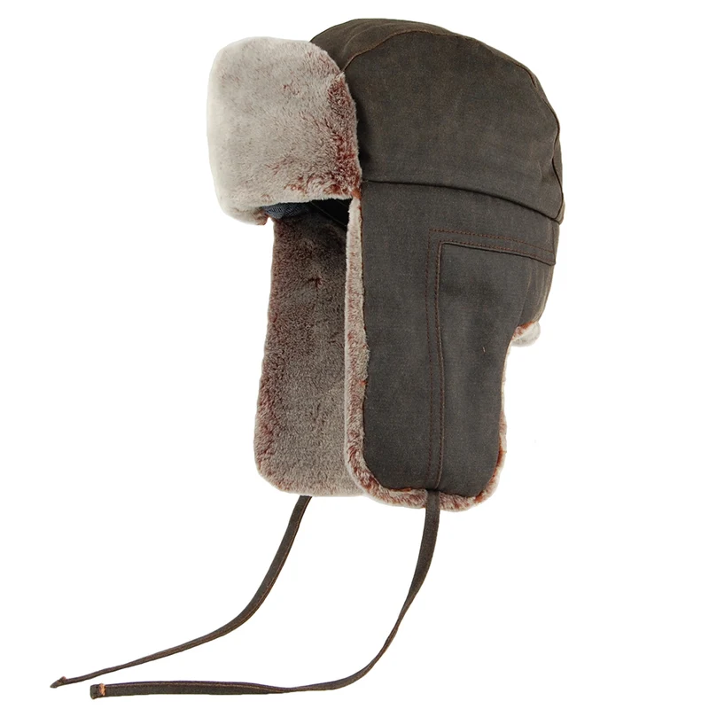 Stetson Cope Fliegermütze Bomber Wasserabweisende - Braun