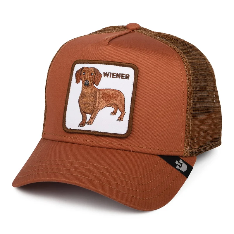 Goorin Wiener Dawg Trucker Cap - Rostrot