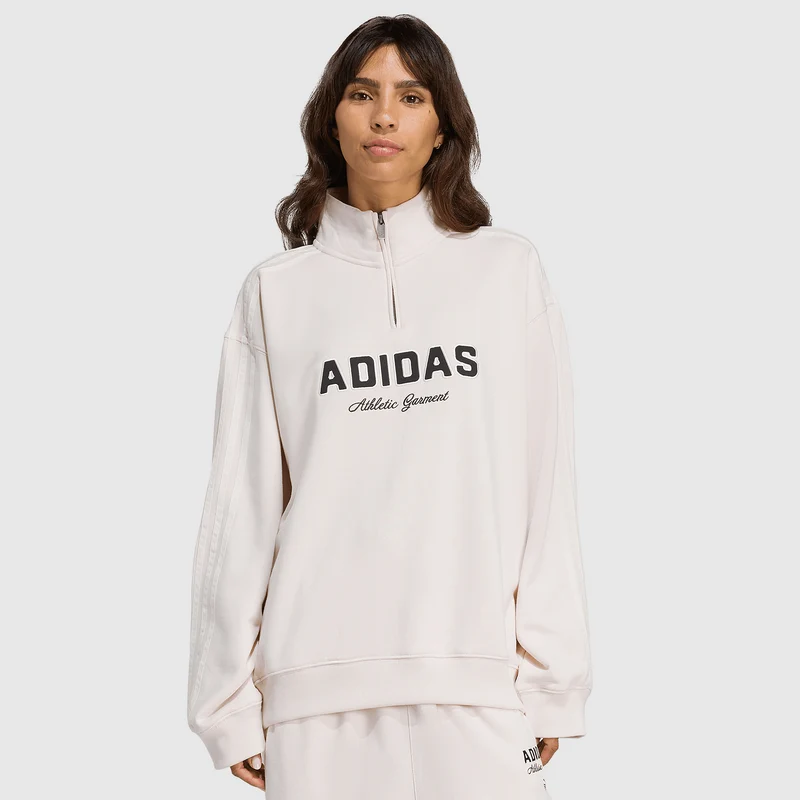 adidas Originals Damen 1/4 Zip Sweatshirt