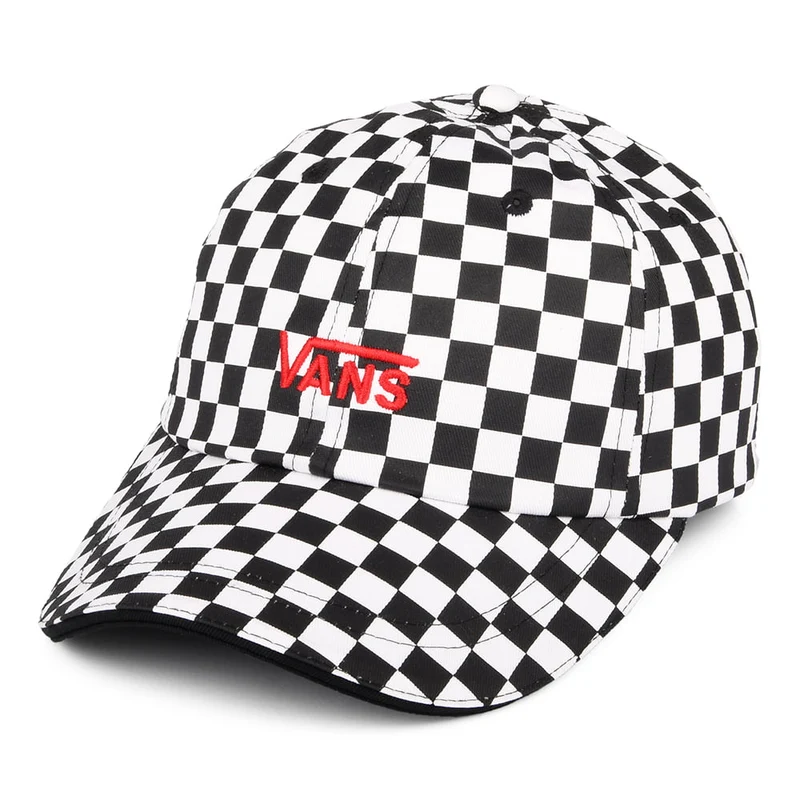 Vans High Standard Baseball Cap Schachbrett - Schwarz-Weiß