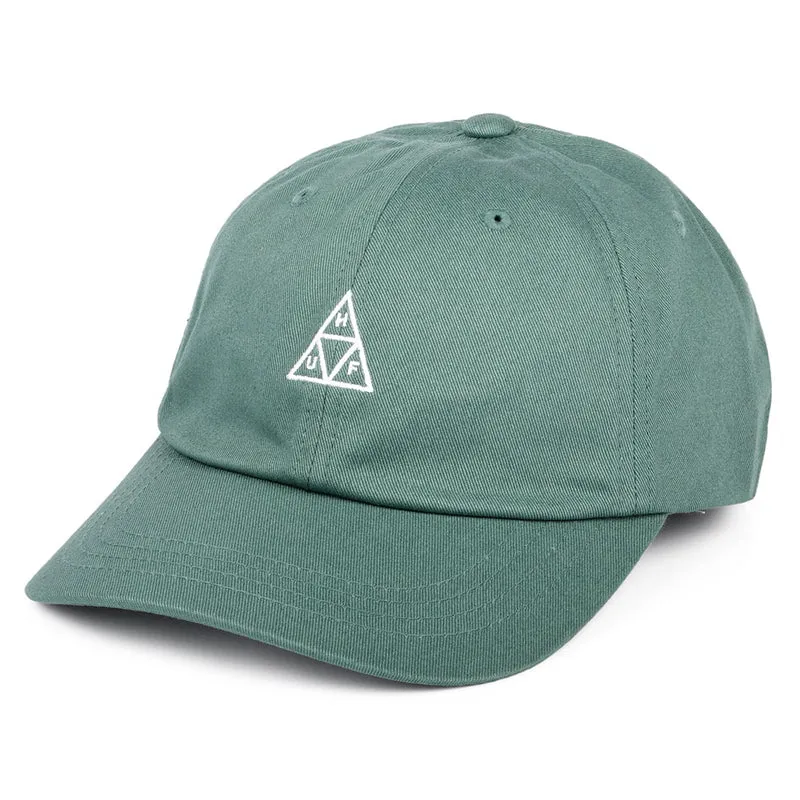 HUF Mini Triple Triangle Curved Visor Baseball Cap - Salbeigrün