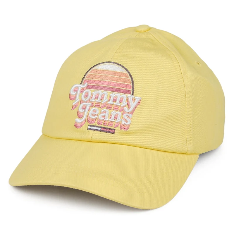 Tommy Hilfiger Damen Item Retro Logo Baseball Cap - Gelb