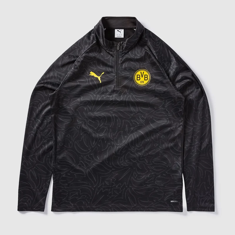 Puma Borussia Dortmund 25/26 1/4 Zip Warm Up Top