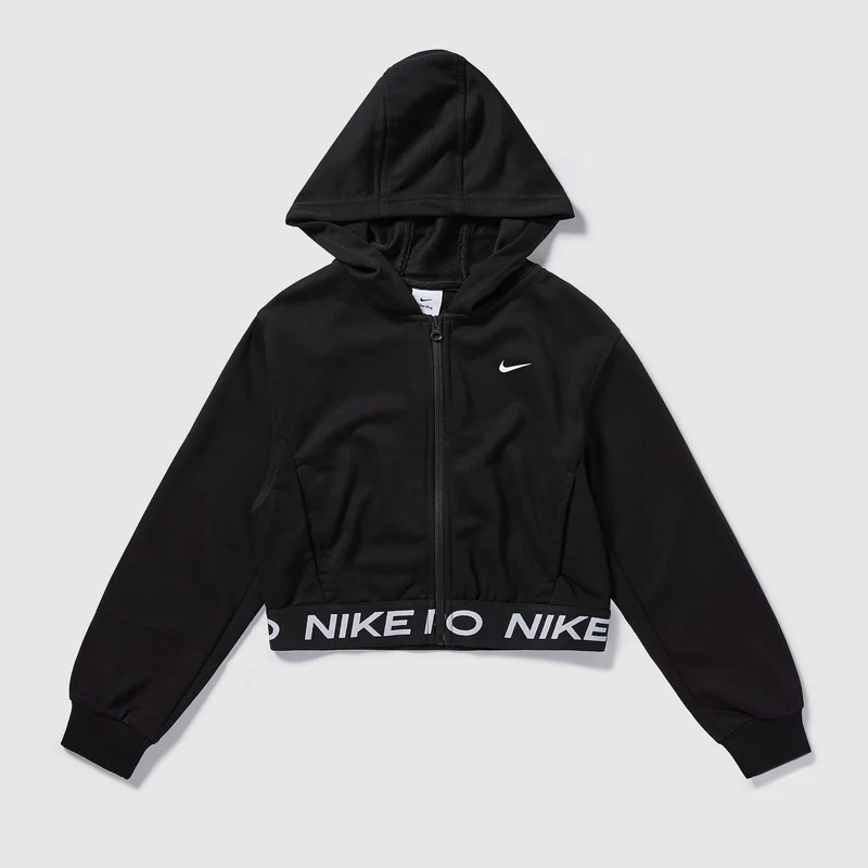 Nike Pro Ältere Mädchen Dri-FIT Fleece Hoodie (8-15 Jahre)