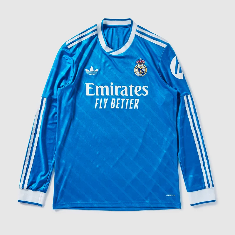 adidas Originals Real Madrid 25/26 Langarm Ausweichtrikot