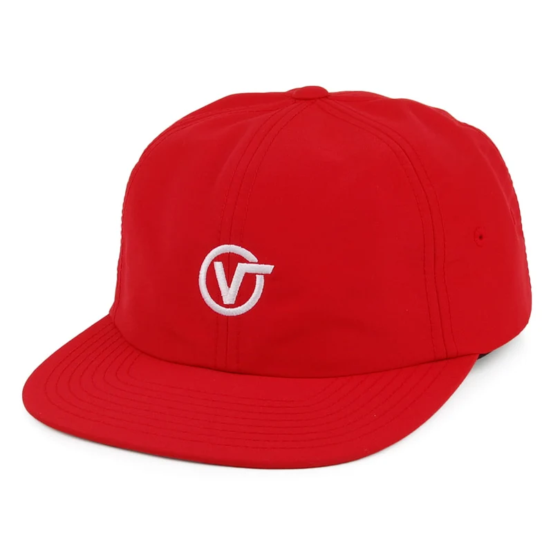 Vans Circle V Jockey Baseball Cap - Rot