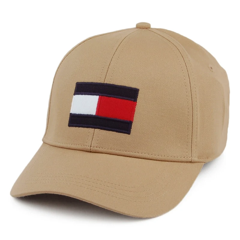Tommy Hilfiger Big Flag Baseball Cap - Khaki