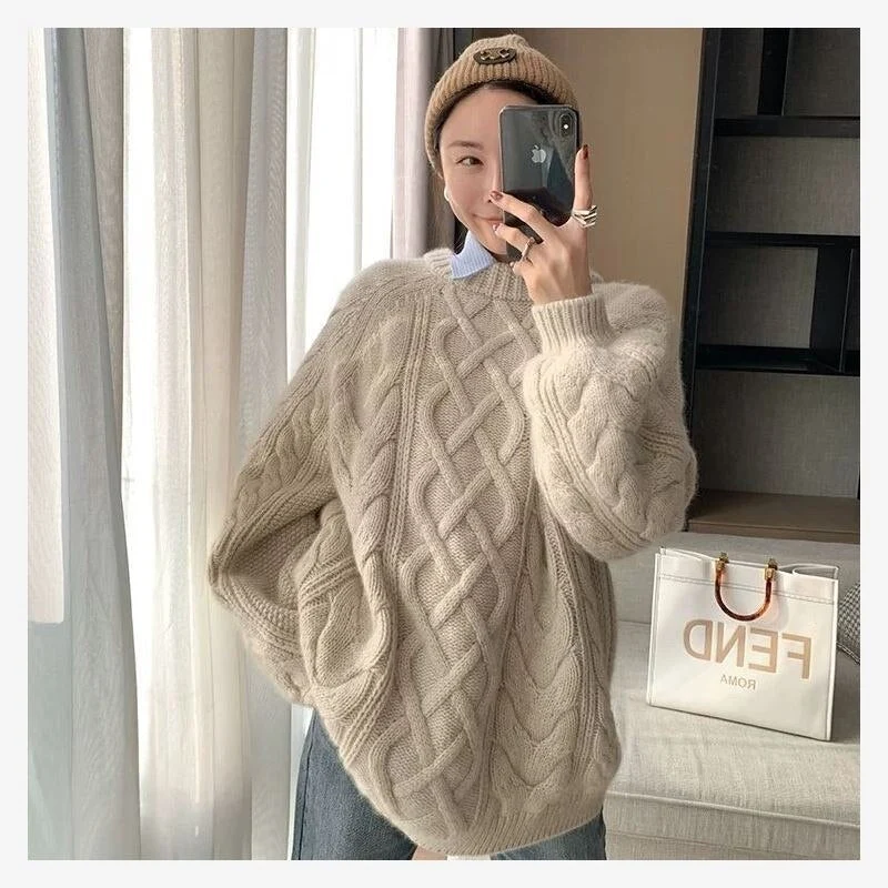 KaylensShirt I Winterzauber-Pullover für Frauen
