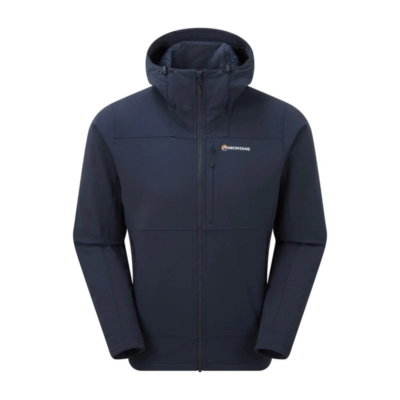 Montane - Krypton Softshell-Hoodie für Herren // Eclipse Blue