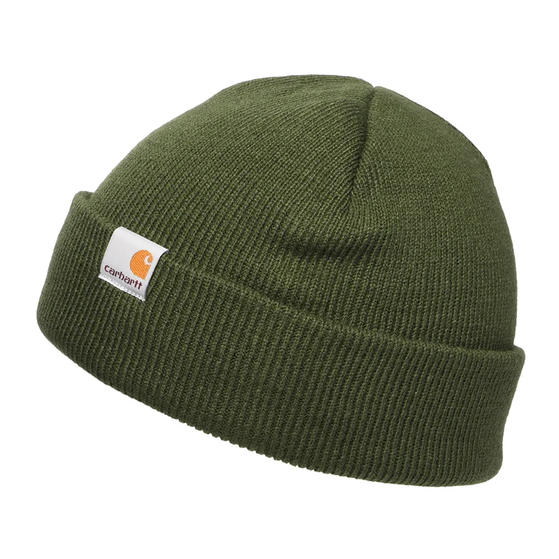 Carhartt WIP Stratus Low Beanie Mütze - Olivgrün