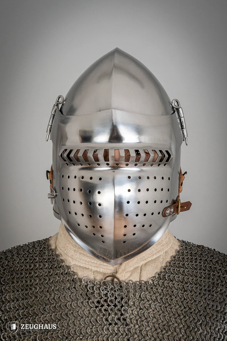 Beckenhaube mit Visier 2,5mm Poliert