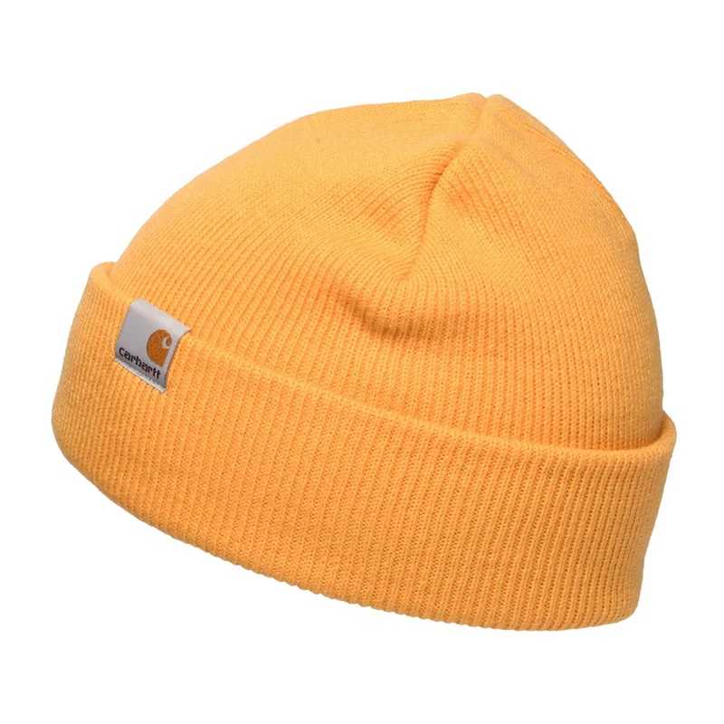Carhartt WIP Stratus Low Beanie Mütze - Senfgelb
