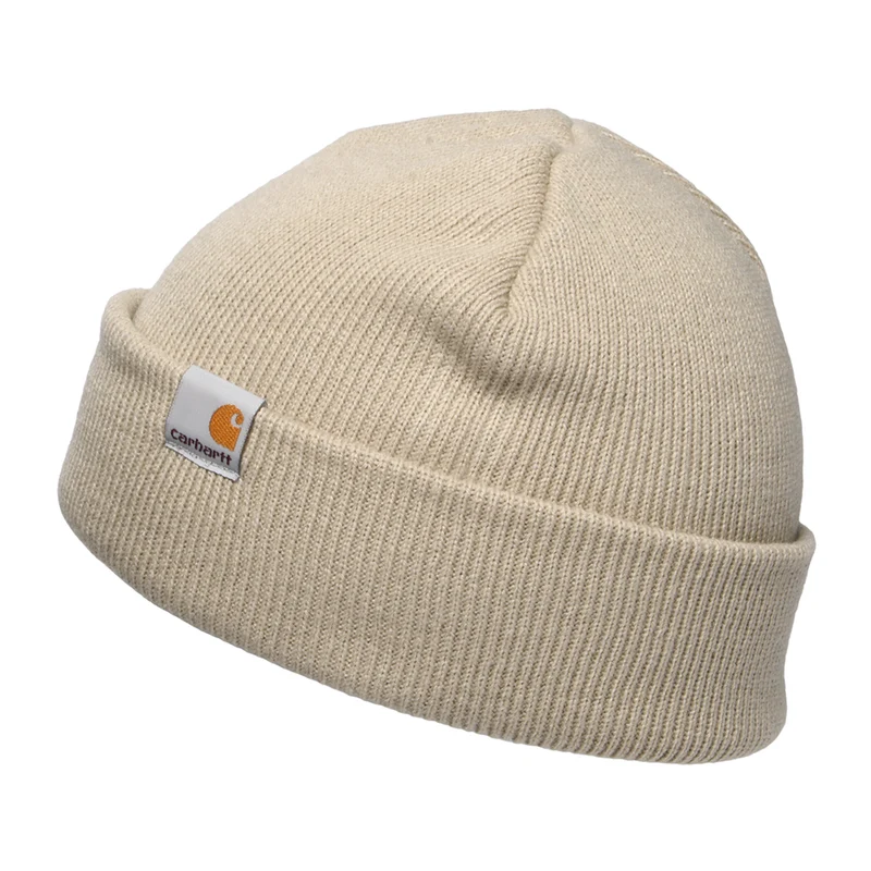 Carhartt WIP Stratus Low Beanie Mütze - Creme