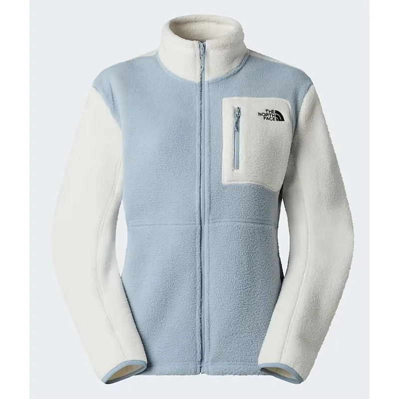 The North Face Yumiori Fleecejacke mit durchgehendem RV für Damen frost grey/white dune