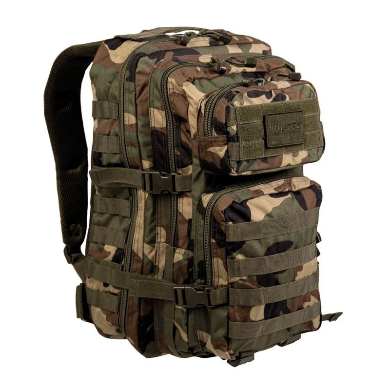 Mil-Tec - US Assault Pack Large Camo 36L // Woodland