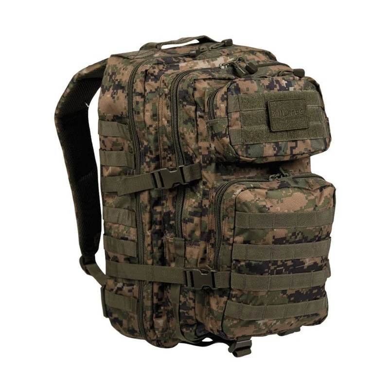 Mil-Tec - US Assault Pack Large Camo 36L // Digital Woodland