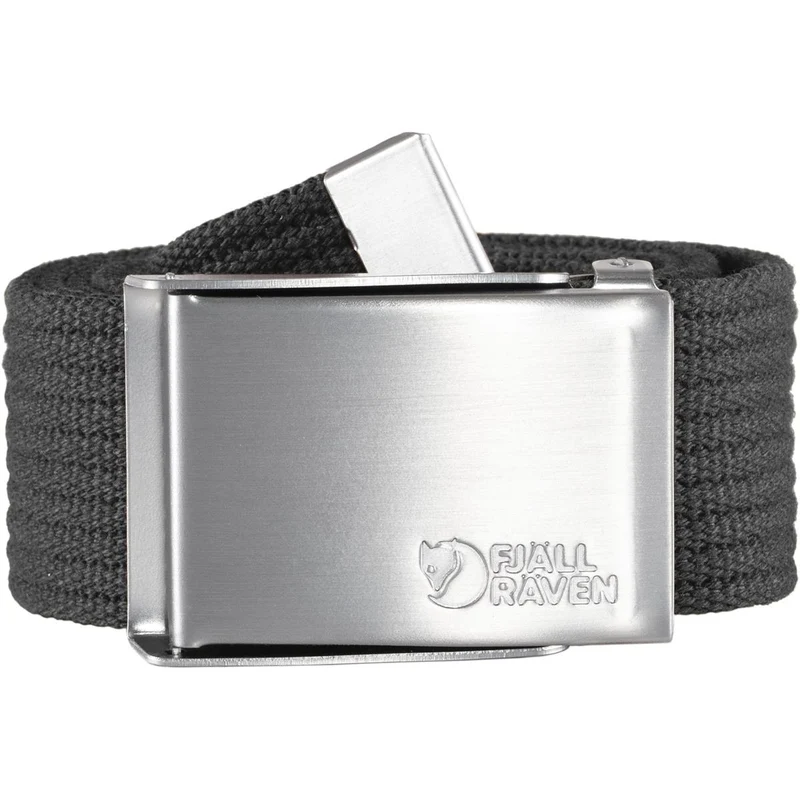 Fjäll Räven Canvas Belt dark grey Unisex Gürtel