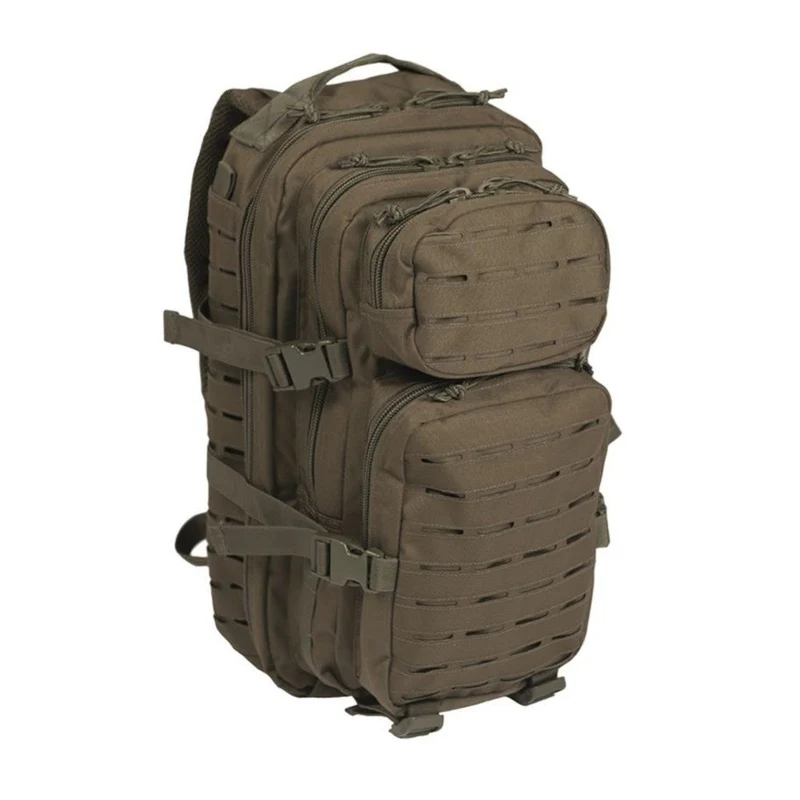 Mil-Tec - Laser Cut Assault Kleiner Rucksack (20L) // Olivgrün