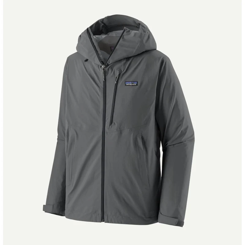 Patagonia M Granite Crest Jacket forge grey w/black Herren Regenjacke