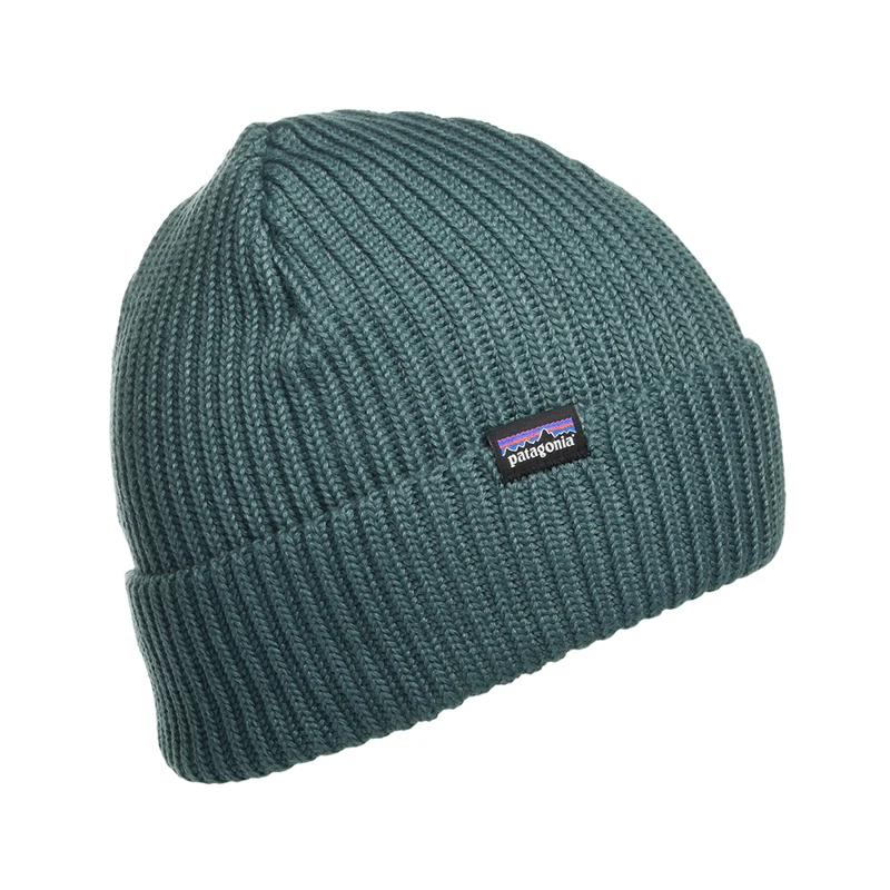 Patagonia Fishermans gerollt Beanie Mütze - Helles Waldgrün