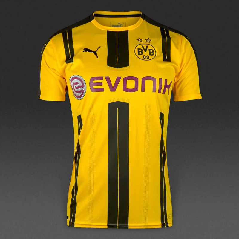 Puma BVB Dortmund 16/17 Home SS Replica Shirt