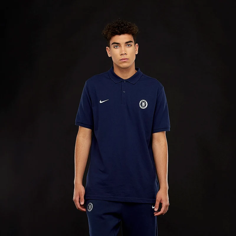 Nike FC Chelsea 2018/19 NSW Crest Poloshirt PQ CL